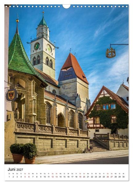Produktbild: Malerisches Baden-W&uuml;rttemberg (Wandkalender 2027 DIN A3 hoch), CALVENDO Monatskalender