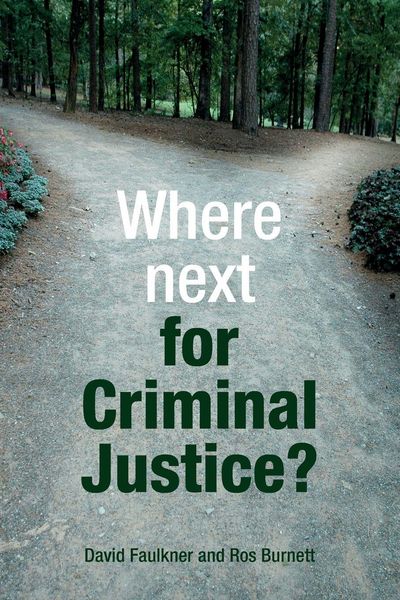 Produktbild: Where next for criminal justice?