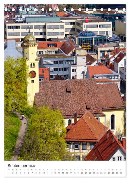 Produktbild: Heidenheim und Umgebung (Tischkalender 2026 DIN A5 hoch), CALVENDO Monatskalender