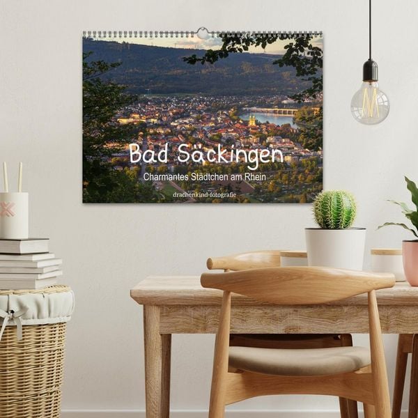 Produktbild: Bad S&auml;ckingen - Charmantes St&auml;dtchen am Rhein (Wandkalender 2026 DIN A3 quer), CALVENDO Monatskalender