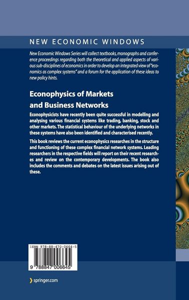 Produktbild: Econophysics of Markets and Business Networks