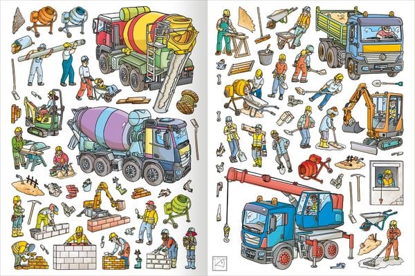 Produktbild: Mein Stickerheft Baustelle