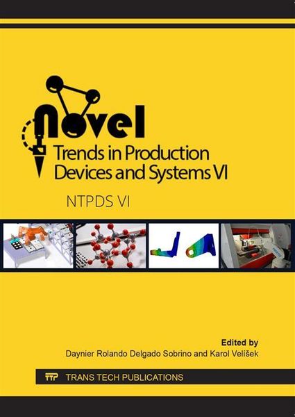 Produktbild: Novel Trends in Production Devices and Systems VI