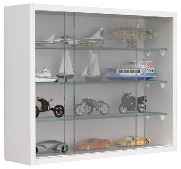 Produktbild: H&auml;ngevitrine Wandvitrine Sammel Deko Drivalo S