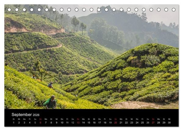Produktbild: Romantisches Indien (Tischkalender 2026 DIN A5 quer), CALVENDO Monatskalender