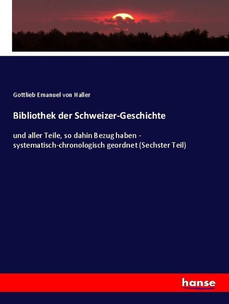 Produktbild: Bibliothek der Schweizer-Geschichte