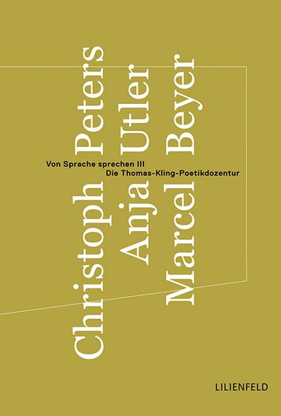 Produktbild: Von Sprache sprechen III