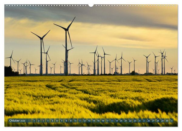 Produktbild: Erlebe mit mir Ostfriesland (hochwertiger Premium Wandkalender 2026 DIN A2 quer), Kunstdruck in Hochglanz