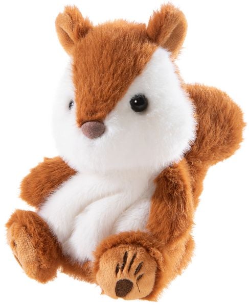 Heunec 160378 - Chagiya Eichhörnchen, Antistress-Tier, Plüsch, 13 cm