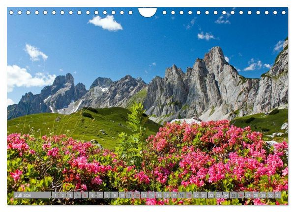 Produktbild: Die Bischofsm&uuml;tze im sch&ouml;nen Salzburger Land (Wandkalender 2026 DIN A4 quer), CALVENDO Monatskalender