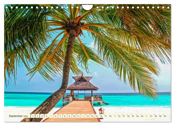 Produktbild: Str&auml;nde wie ein Traum (Wandkalender 2026 DIN A4 quer), CALVENDO Monatskalender
