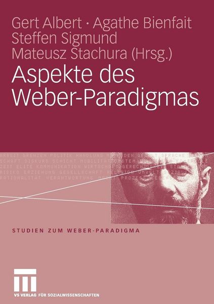 Produktbild: Aspekte des Weber-Paradigmas