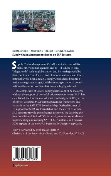 Produktbild: Supply Chain Management Based on SAP Systems