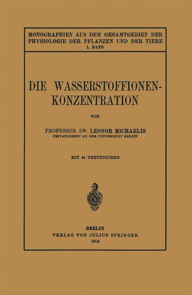 Produktbild: Die Wasserstoffionen-Konzentration