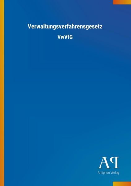 Produktbild: Verwaltungsverfahrensgesetz