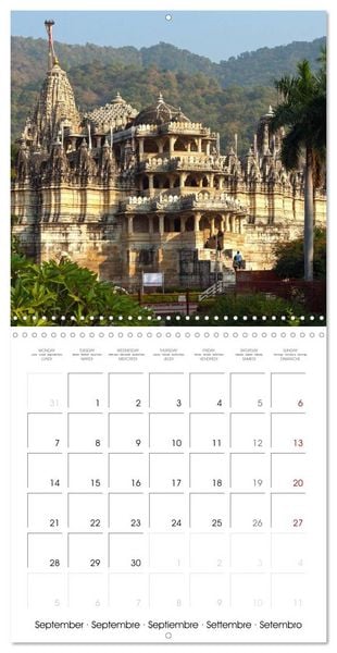 Produktbild: COLOURS OF INDIA (Wall Calendar 2026 12 &times; 12 Inch) CALVENDO 12 Month Wall Calendar