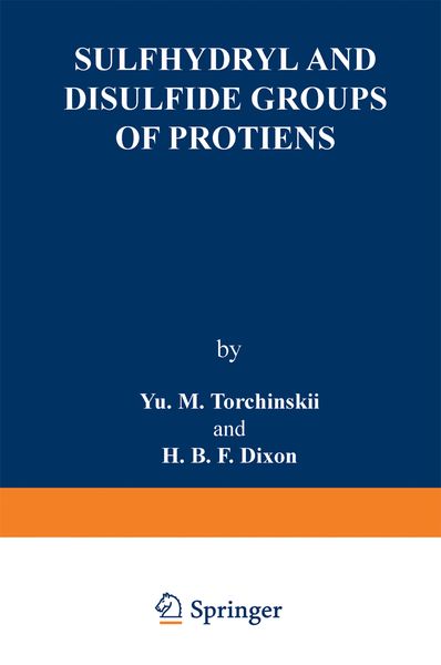 Produktbild: Sulfhydryl and Disulfide Groups of Proteins