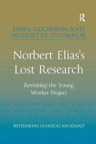 Produktbild: Norbert Elias's Lost Research