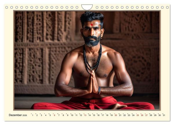 Produktbild: Tradition und Kultur in Indien (Wandkalender 2026 DIN A4 quer), CALVENDO Monatskalender
