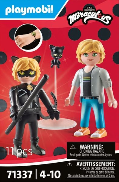 Produktbild: PLAYMOBIL® 71337 Miraculous: Adrien & Cat Noir