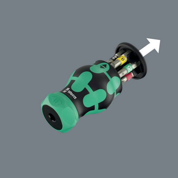 Produktbild: Wera Kompakt Stubby Magazin RA 2 2025 Universal Magazin-Schraubendreher