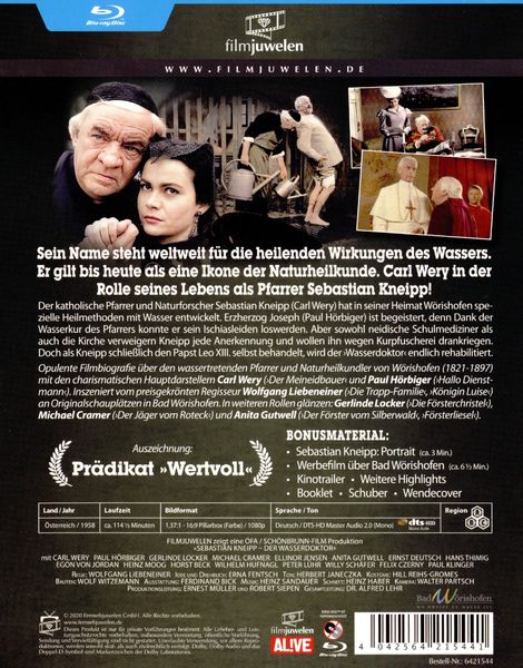 Produktbild: Sebastian Kneipp - Der Wasserdoktor (Filmjuwelen)