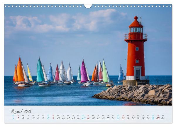 Produktbild: W&auml;chter der K&uuml;ste (Wandkalender 2026 DIN A3 quer), CALVENDO Monatskalender