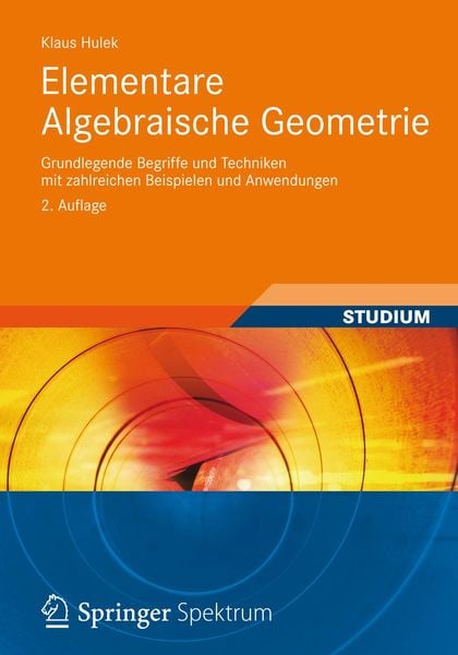 Produktbild: Elementare Algebraische Geometrie