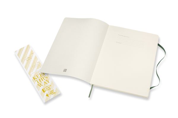 Produktbild: Moleskine Notizbuch XL, Blanko, Myrtengr&uuml;n