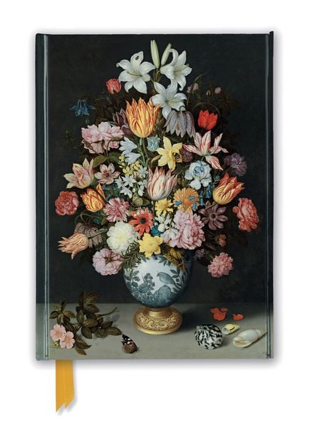 Produktbild: Premium Notizbuch DIN A5: Bosschaert the Elder, Stillleben Blumen in Wan-Li Vase