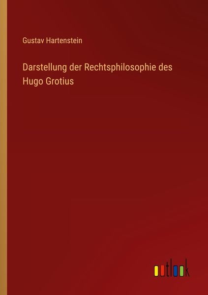 Produktbild: Darstellung der Rechtsphilosophie des Hugo Grotius