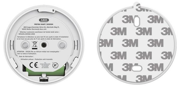 Produktbild: ABUS PREFIRA Smart Premium Rauchwarnmelder (&Oslash; x H) 70mm x 44mm