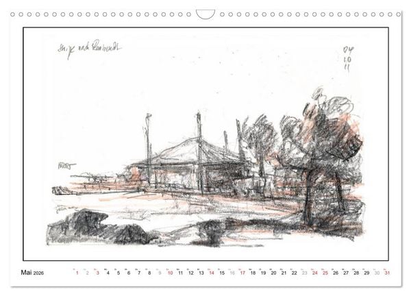 Produktbild: Rembrandt Landschaften wgVoigt (Wandkalender 2026 DIN A3 quer), CALVENDO Monatskalender