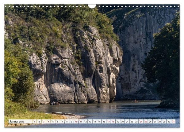 Produktbild: Kelheim, Weltenburg und der Donaudurchbruch (Wandkalender 2026 DIN A3 quer), CALVENDO Monatskalender