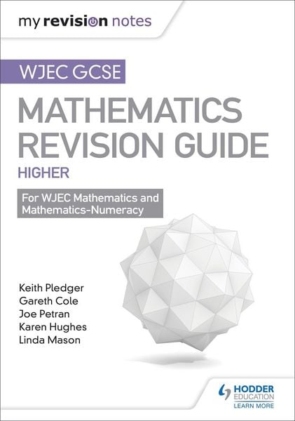 Produktbild: WJEC GCSE Maths Higher: Mastering Mathematics Revision Guide
