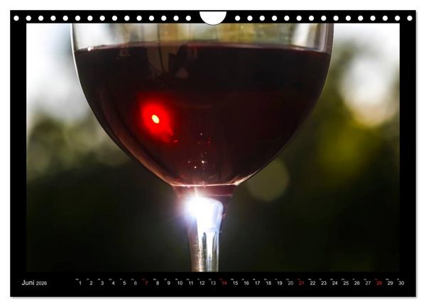 Produktbild: Wein (Wandkalender 2026 DIN A4 quer), CALVENDO Monatskalender