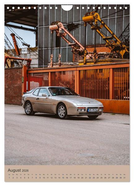 Produktbild: Porsche 944 - Fine Art (Wandkalender 2026 DIN A4 hoch), CALVENDO Monatskalender