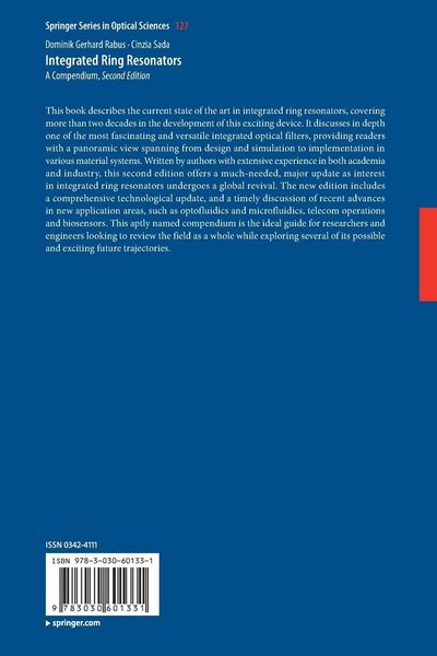 Produktbild: Integrated Ring Resonators