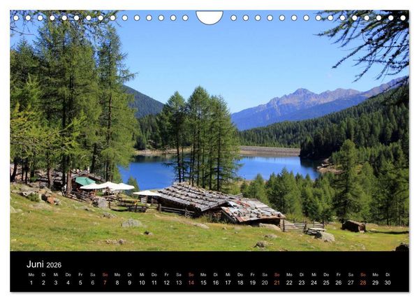 Produktbild: Das Ultental und seine Jahreszeiten (Wandkalender 2026 DIN A4 quer), CALVENDO Monatskalender