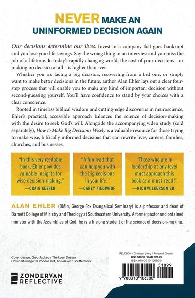 Produktbild: The How to Make Big Decisions Wisely
