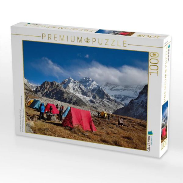 CALVENDO Puzzle Nördliches Basecamp Kangchendzönga 1000 Teile Lege-Größe 64x48cm Foto-Puzzle für glückliche Stunden