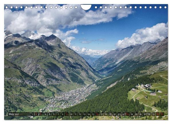 Produktbild: Valais Swiss Beauty (Wall Calendar 2027 DIN A4 landscape), CALVENDO 12 Month Wall Calendar
