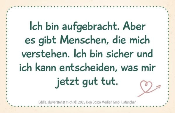 Produktbild: Eddie, du verstehst mich! 90 Gef&uuml;hle-K&auml;rtchen mit Affirmationen f&uuml;r Kinder