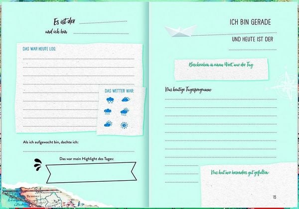 Produktbild: Reisetagebuch Go & discover the world