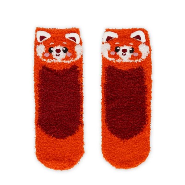 Produktbild: Legami Anti-Rutsch-Socken - It's a Match! - Roter Panda
