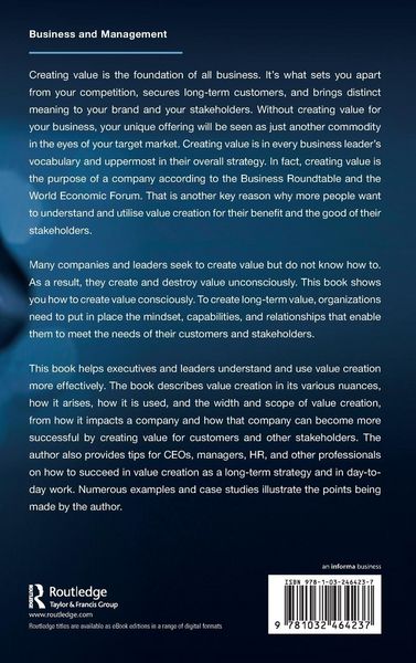 Produktbild: Creating Value for Leaders