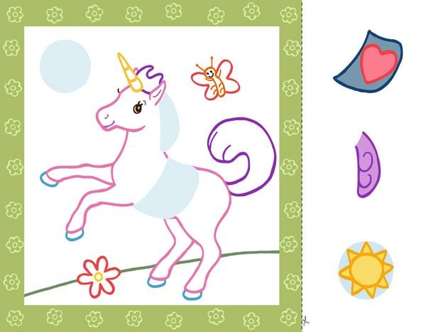 Produktbild: Mein erstes Einhorn-Bastelbuch