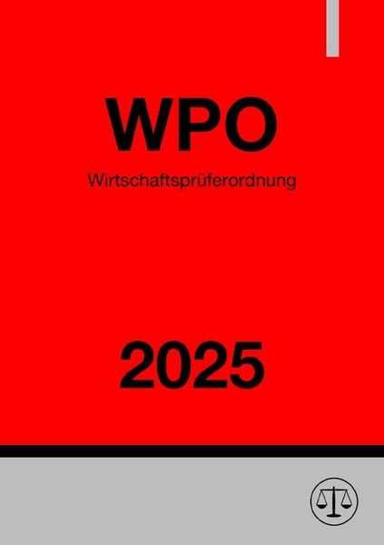 Produktbild: Wirtschaftspr&uuml;ferordnung - WPO 2025