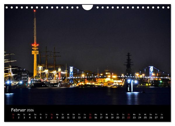 Produktbild: Wilhelmshaven (Wandkalender 2026 DIN A4 quer), CALVENDO Monatskalender