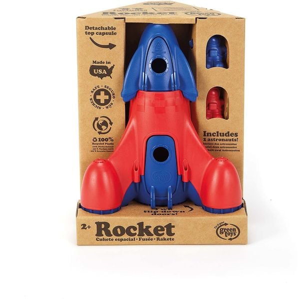 Produktbild: GREEN TOYS ROCKET- BLUE